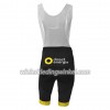 Fietsbroek Kort met Bretels 2018 Direct Energie N001